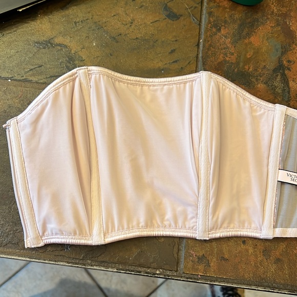 Victoria’s secret pink sequin bustier crop top - Picture 4 of 8